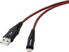 Toolcraft USB 2.0 kabel za povezivanje [1x USB 2.0 utikač A - 1x grom] 1