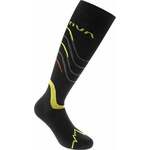 La Sportiva Skialp Socks Black/Yellow S Čarape