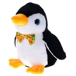 plišani pingvin s mašnicom 20 cm
