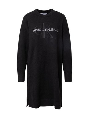Calvin Klein Jeans Pletena haljina crna / bijela