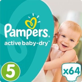 Pampers pelene Active Baby 5 Junior
