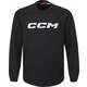 CCM Locker Room Fleece Crew SR Black S SR Duksa za hokej
