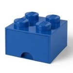 Plava kutija za pohranu s ladicom LEGO®