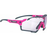 Rudy Project Cutline Pink Fluo Matte/ImpactX Photochromic 2 Laser Purple Biciklističke naočale