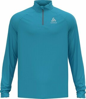 Odlo Male Midlayer ESSENTIAL 1/2 ZIP Horizon Blue S Majica za trčanje