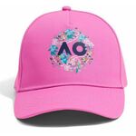 Kapa za tenis Australian Open Womens Floral Cap (OSFA) - opera mauve