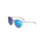 MICHAEL Michael Kors Sunčane naočale '0MK1077' plava / srebro / prozirna
