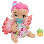 My Garden Baby: Édi-Bébi njega - Roza flamingo beba 30cm - Mattel