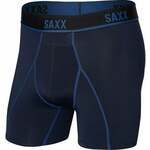 SAXX Kinetic Boxer Brief Navy/City Blue XS Donje rublje za fitnes