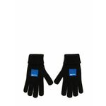 KARL LAGERFELD JEANS Klasične rukavice plava / crna / bijela
