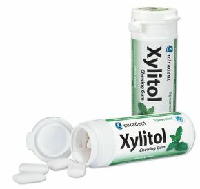 Miradent Xylitol Chewing gum SPEARMINT
