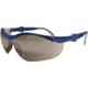 L+D Upixx 26752 zaštitne radne naočale zrcaljena plava boja, siva DIN EN 166-1