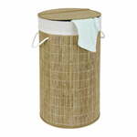 Košara za veš od bambusa Wenkoo Bina, 55 l