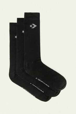 Set od 3 para muških visokih čarapa Converse E745H-3020 Šarena