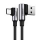 Ugreen kutni kabel USB Type C brzo punjenje QC3.0 3 A 1 m