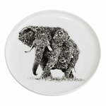 Bijeli porculanski tanjur Maxwell &amp; Williams Marini Ferlazzo Elephant, ø 20 cm