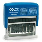 Stamp Colop S120/WD 4 x 42 mm Blue Date