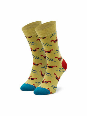 Muške visoke čarape Happy Socks SND01-2000 Žuta