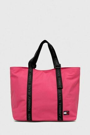 Torbica Tommy Jeans Tjw Essential Daily Tote AW0AW15819 Pink Alert THW