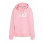 PUMA Sportska sweater majica 'Essential' roza / bijela
