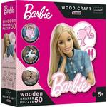 Trefl Drvena puzzle Junior 50 dijelova - Lijepa Barbie