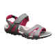 Sandale za planinarenje NH100 ženske sivo-ružičaste