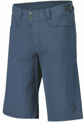 Scott Trail Flow w/pad Metal Blue 2XL Biciklističke hlače i kratke hlače