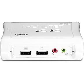 Trendnet 2-Port USB KVM Switch Kit w/ Audio TRE-TK-209K