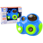 Interactive Photo Camera For your baby Melodies of light and sounds BLUE COLOUR