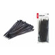 AMiO najlon vezice raznih dimenzija - crne 100 komAMiO nylon self locking cable ZIP ties - black 100 pcs - 2,5x150 mm AVEZ-25150-02151