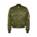 ALPHA INDUSTRIES Prijelazna jakna 'MA-1 VF 59' tamno zelena
