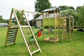 Drveno dječje igralište Dino play station - Wendi Toys | EU KVALITETA