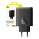 Baseus OS-Cube Pro GaN5 USB-A, 2xUSB-C, 65W power charger (black)