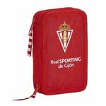 Dvostruka pernica Real Sporting de Gijón Crvena (28 pcs) , 370 g