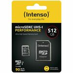 Intenso microSDXC 512GB memorijska kartica