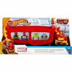 Hot Wheels RacerVerse: Hulkov razarač Iron Man kamion za prijevoz automobila - Mattel