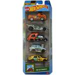 Hot Wheels: Getaways 5-dijelni set malih automobila - Mattel