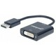 Adapter Manhattan DisplayPort (M) na DVI-D 24-1 (Ž) DP1.2a HDCP crni 152228