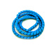 Spiralna zaštita za kablove za električni romobil/bicikl - plava