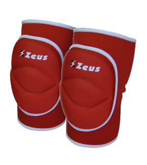 Zeus štitnici za koljena Volley - Crvena