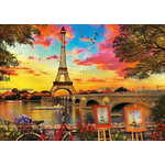 Puzzle Educa Sunset In Paris 2000 Dijelovi