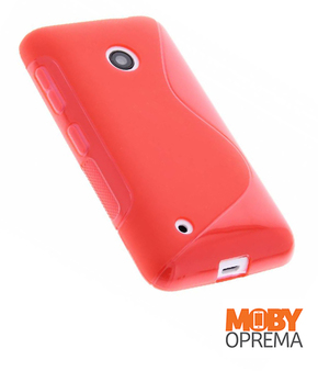 Nokia/Microsoft Lumia 530 crvena silikonska maska