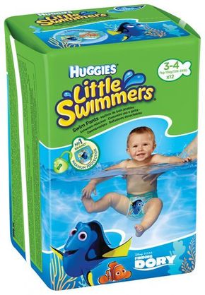 Huggies pelene za kupanje Little Swimmers 3-4 (7-15 kg) 12 komada