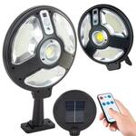 Solarna 150 LED cestovna svjetiljka s PIR senzorom pokreta + daljinski upravljač
