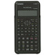 Casio kalkulator FX 82 MS 2E, crni, školski, sa dvolinijskim displejem