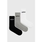 ADIDAS PERFORMANCE Sportske čarape siva / crna / bijela