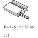 Fischer Elektronik element za pričvršćivanje metal prirodna 4 St.