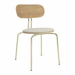 Krem/u zlatnoj boji blagovaonska stolica Curious – UMAGE