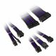 Kolink Core Adept Braided Cable Extension Kit - Jet Black/Titan Purple COREADEPT-EK-BTP