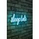 Ukrasna plastična LED rasvjeta, Sleep Late - Blue